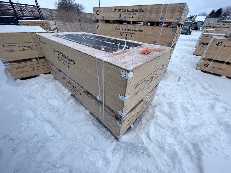 #4017-•-45'-l-x-25'-w-double-garage-steel-barn-shed-(o10)-image-5