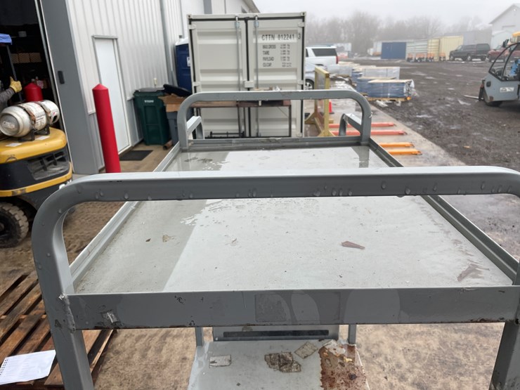 #1301-•-rolling-warehouse-rack-and-ladder-image-7