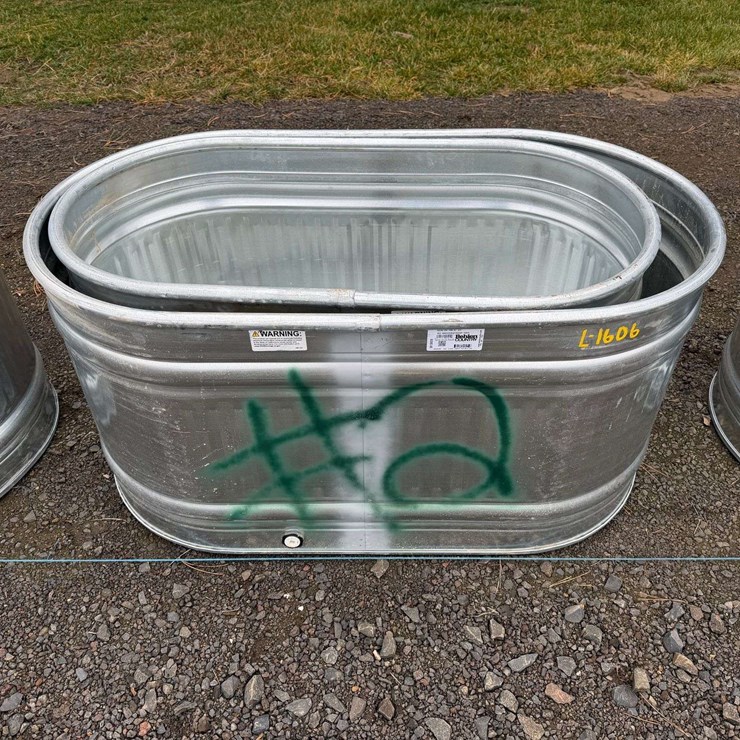 Behlen Country Galvanized Round End Stock Tanks - Factory Defect/Damaged