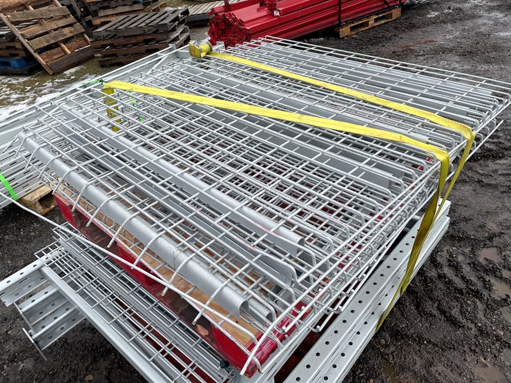 #1316-•-(2)-pallets-of-racks-and-uprights-for-pallet-racking-image-3