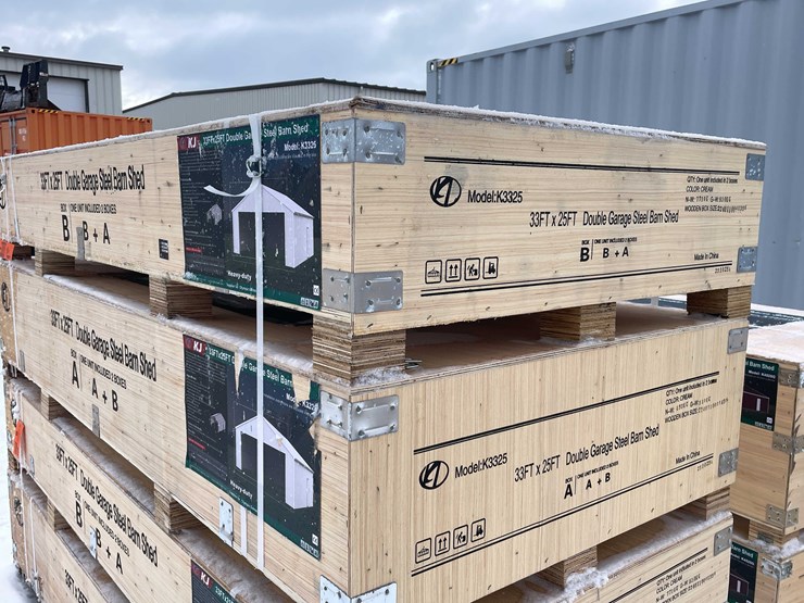 #4028-•-33'-x-25'-double-garage-steel-barn-(o10)-image-6