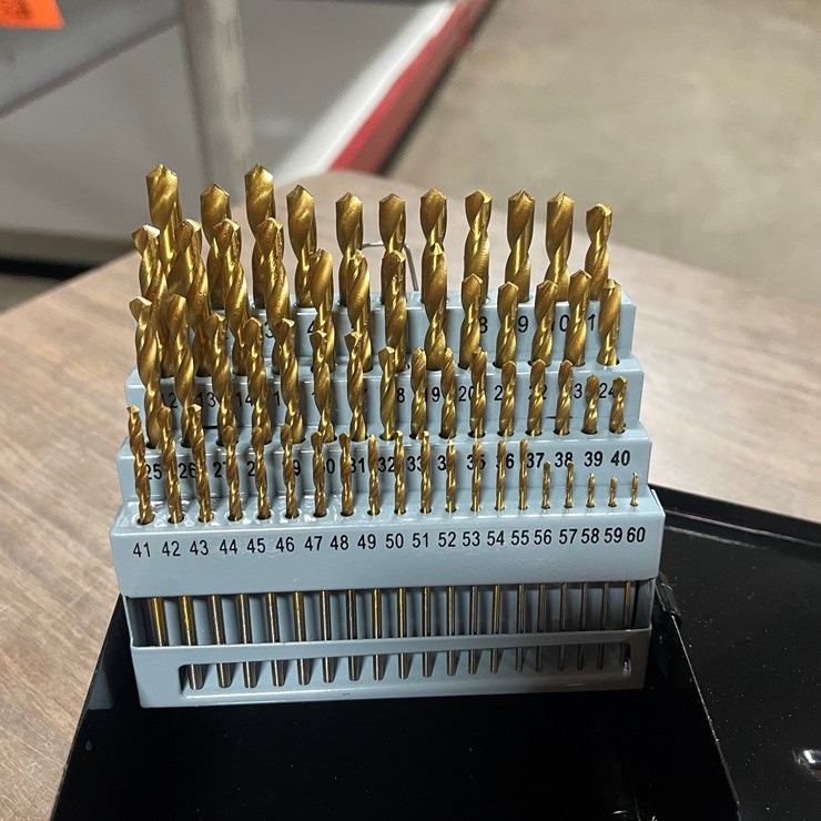 #2052 • (60) Piece Drill Bit Set (CW)