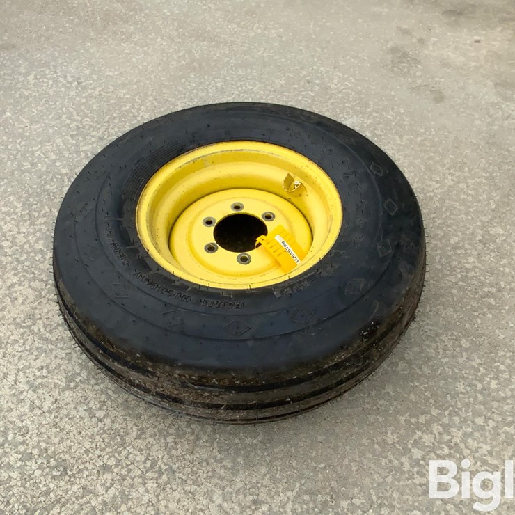 Goodyear 11L-15 Tire On A 6 Bolt Rim