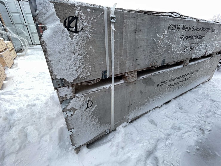 #4063-•-unused-30’-x-30’-steel-metal-garage-(o11)-image-4