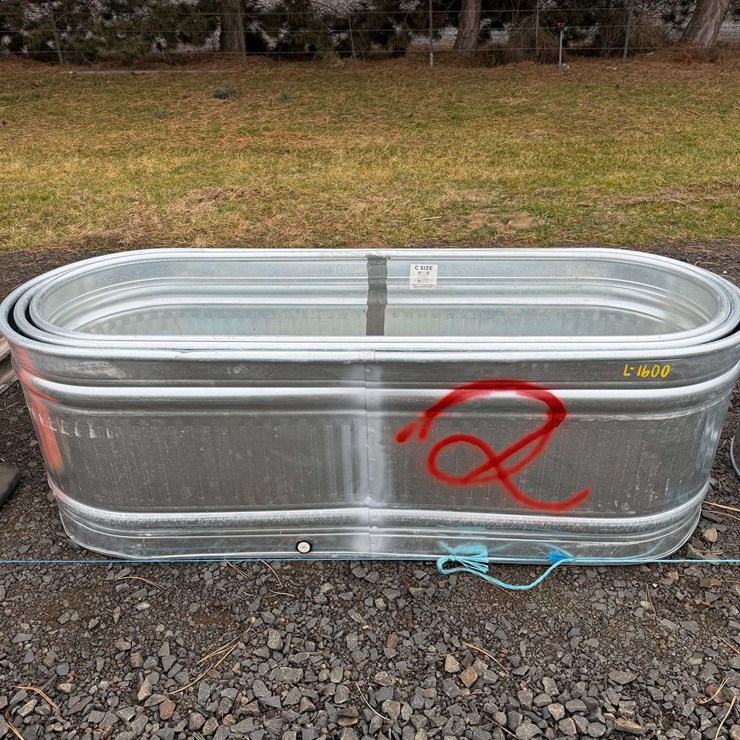 Behlen Country Galvanized Round End Stock Tanks - Factory Defect/Damaged