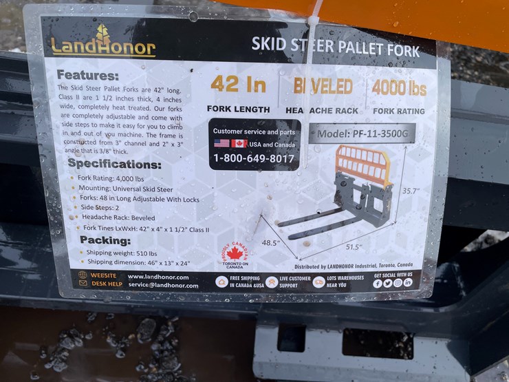 #1172-•-unused,-landhonor-pallet-fork-image-4