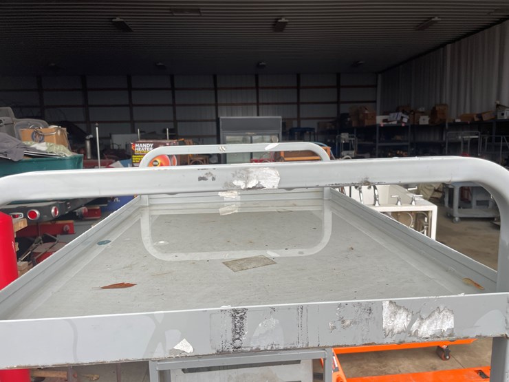 #1302-•-rolling-warehouse-rack-and-ladder-image-4