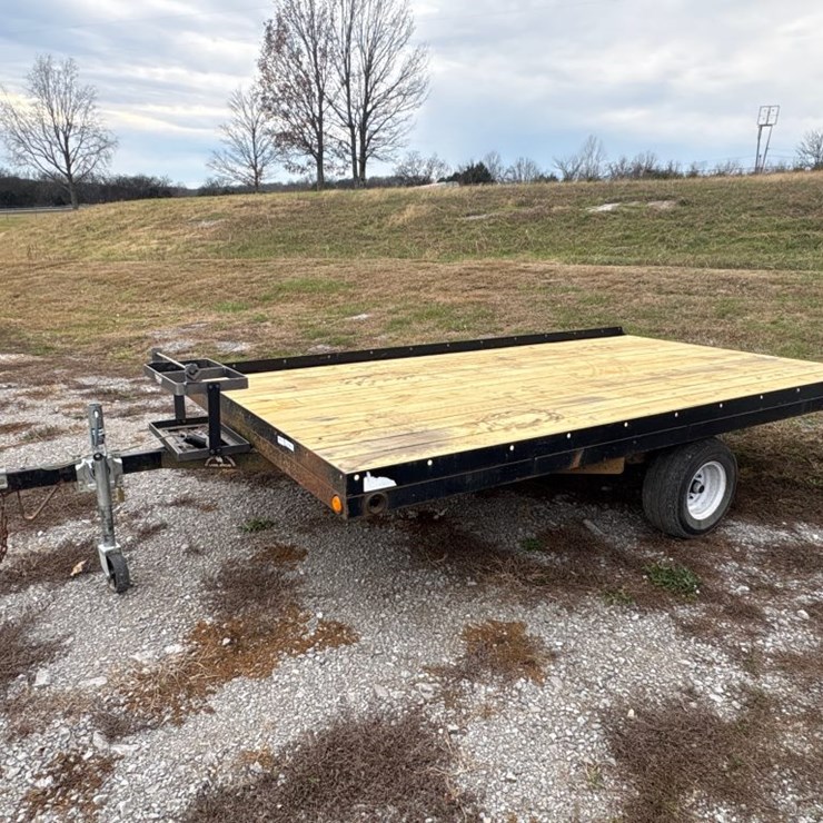 #30653 • UTILITY 7' x 12' SINGLE AXLE DECKOVER TRAILER