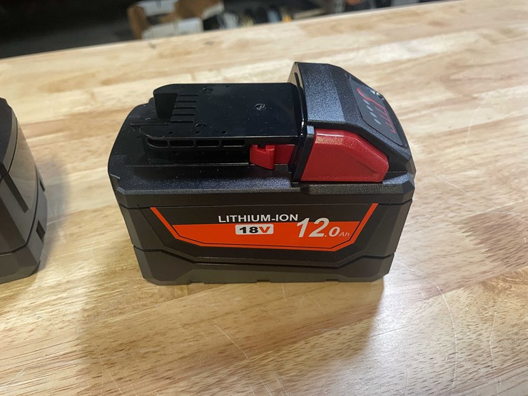 #2048-•-(2)-milwaukee-compatible-18-volt-12.0ah-batteries-(pr11)-image-2