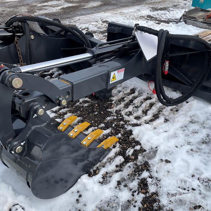 #1456 • Unused, Landhonor Big Arm Backhoe For Skidsteer