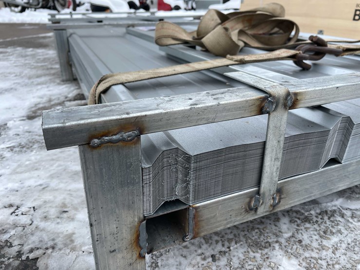 #4041-•-10'-long-galvalume-corrugated-steel-panel-(o12)-image-7