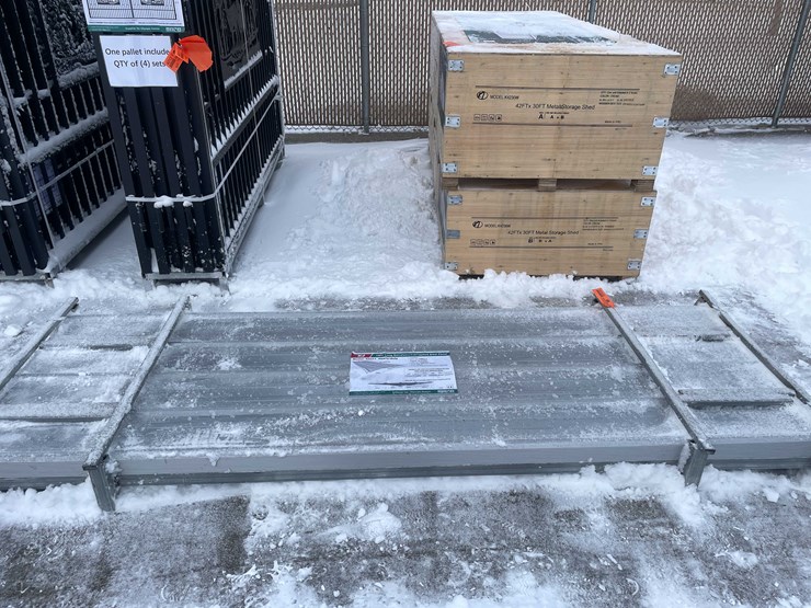 #4002-•-10'-long-galvalume-corrugated-steel-panel-(o10)-image-2