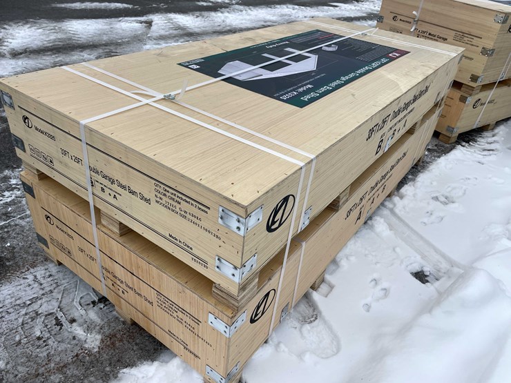 #2018-•-33'-x-25'-double-garage-steel-barn-(o12)-image-5