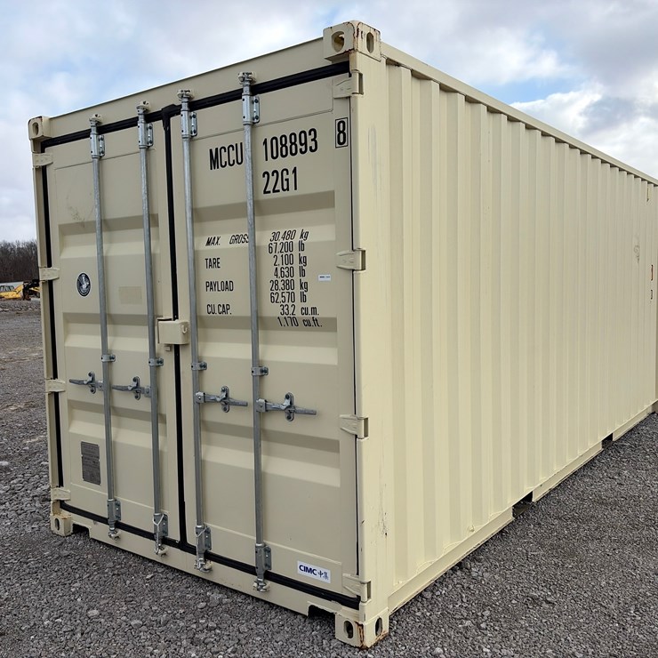 #30740 • ONE TRIP 20’ SHIPPING CONTAINER