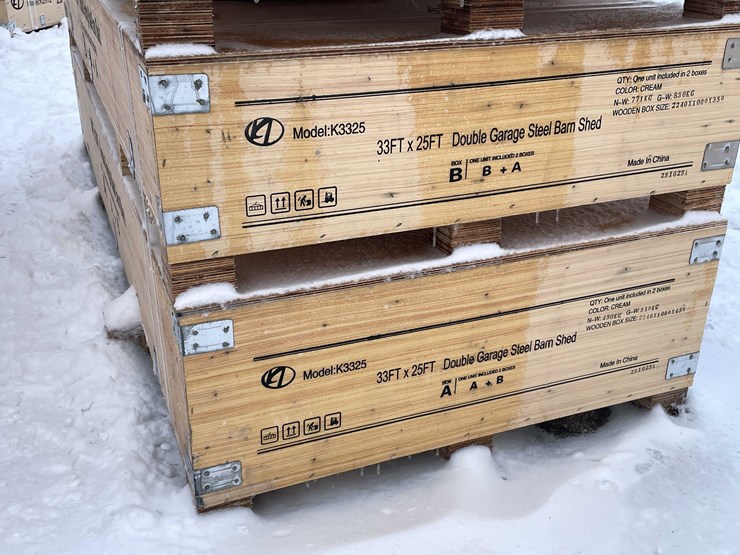 #4029-•-33'-x-25'-double-garage-steel-barn-(o10)-image-9