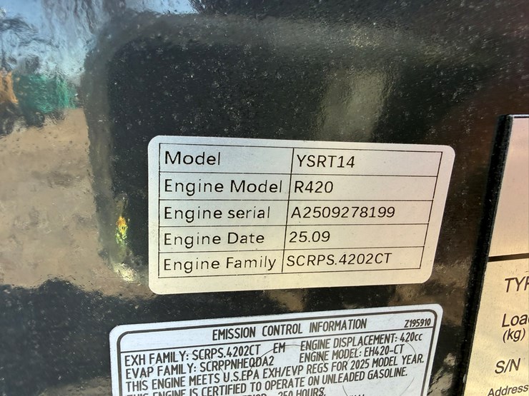 #22789-•-unused-agt-ysrt14-stand-on-tracked-loader-ysrt142025l102793-image-36