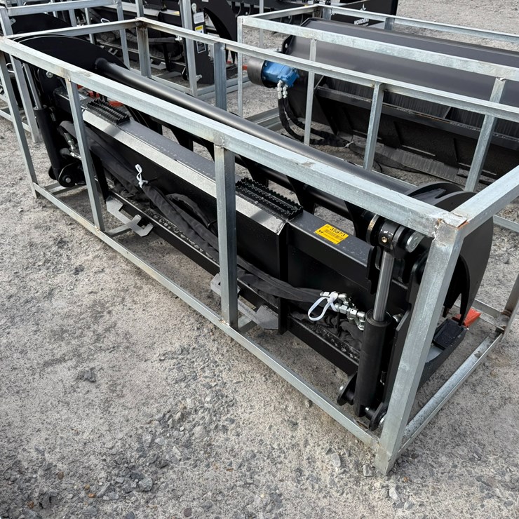 #2086 • Unused 78" Skid Steer Grapple RakeINV# 35973