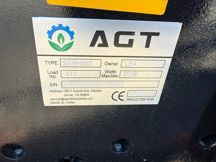 #22795-•-unused-agt-sshh680-skid-steer-hydraulic-breaker-sshh68025111502d-image-7