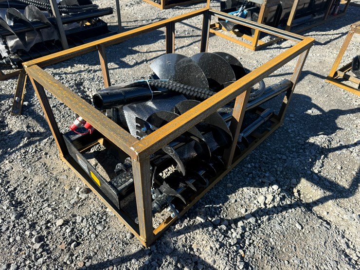 #2015-•-unused-mower-king-skid-steer-auger-w/(3)-bits-ssecagy25111501cinv#-35722-image-2