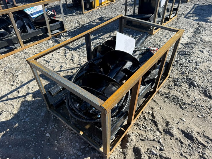 #2017-•-unused-mower-king-skid-steer-auger-w/(3)-bits-ssecagy25111503cinv#-35720-image-4