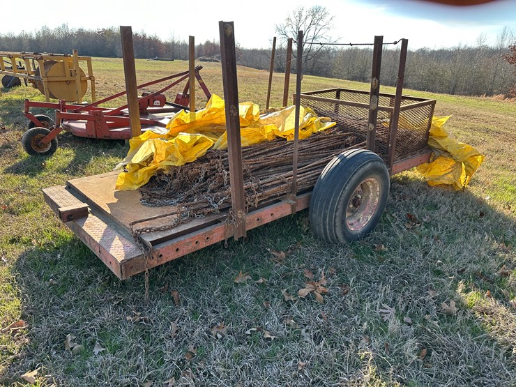 #35852-•-12'-s/a-utility-trailer-only-contents-separate-image-3