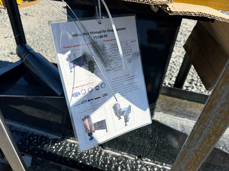 #22774-•-unused-agt-pd680-pz-skid-steer-post-driver-hammer-pd680pz25111501d-image-6