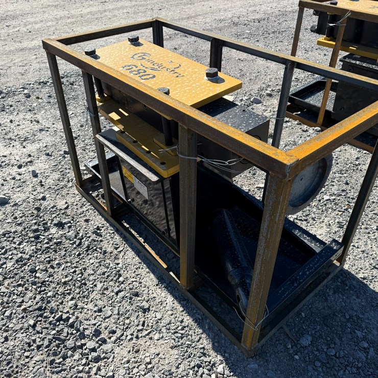 #22774 • Unused AGT PD680-PZ Skid Steer Post Driver Hammer PD680PZ25111501D