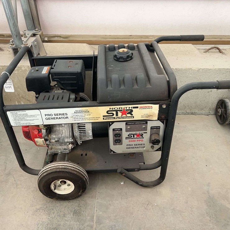 Northstar Generator, Gas, GX270 9.0hp, 5500ppg