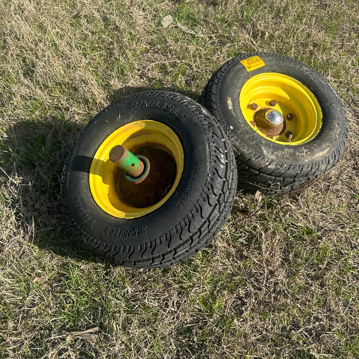 #36275 • Lot of (2) 205/65-10 Tires & Rims