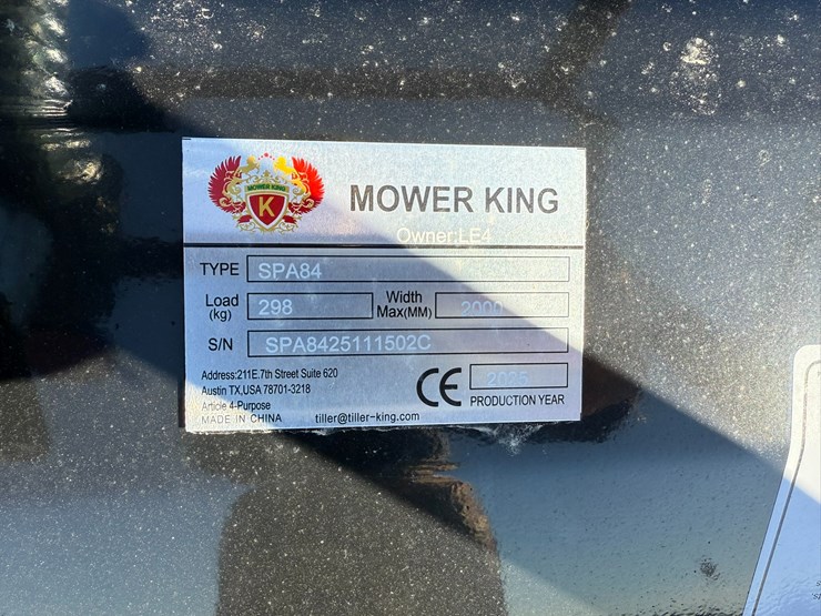 #2028-•-unused-mower-king-spa84-84"-skid-steer-bulldozer-blade-spa8425111502cinv#-35703-image-10
