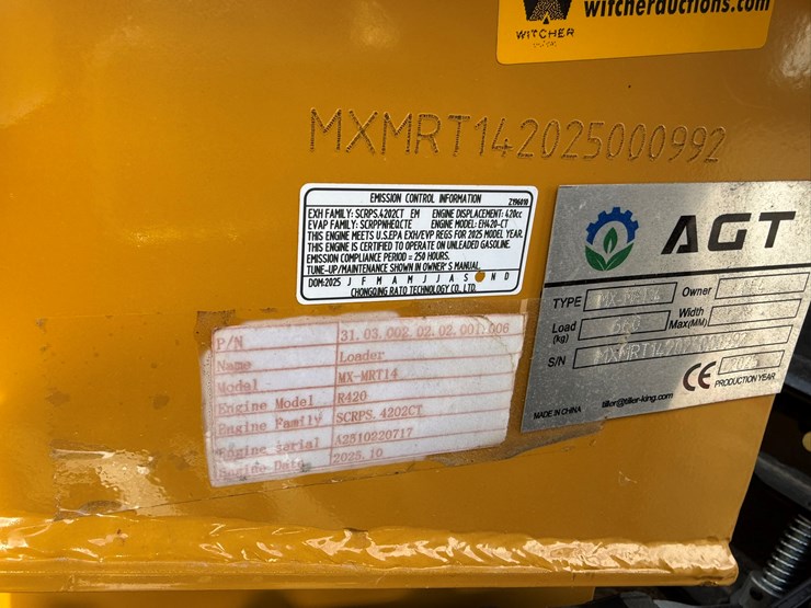 #85-•-unused-agt-mx-mrt14-stand-on-skid-steer-loader-mxmrt142025000992-inv#-35729-image-11