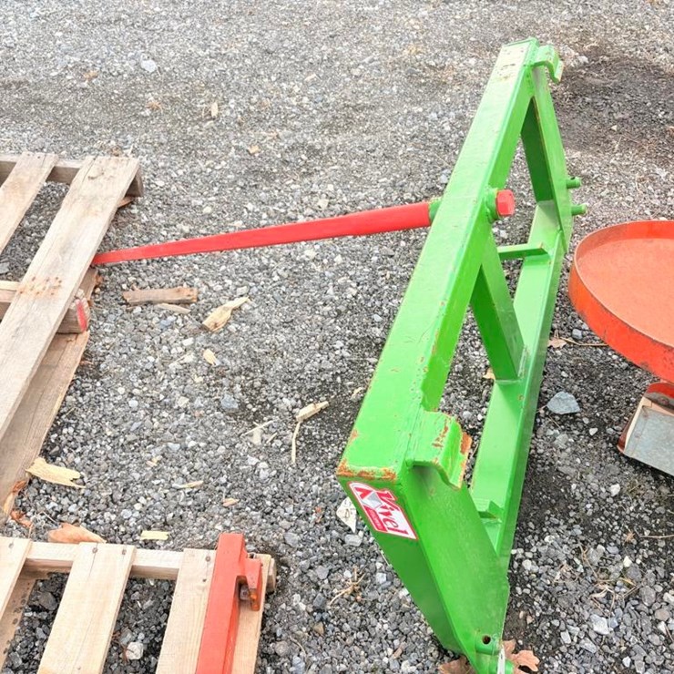 Kivel Bale Spear Attachment