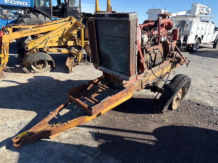 #521-•-inop-case-ih-6-cyl-power-unit-w/-trailer-inv#28377-image-1