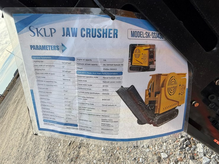 #76-•-unused-sdlool-sk-ssj430-jaw-crusher-ssj430j251158-inv#-36150-image-6