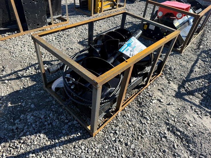 #2014-•-unused-mower-king-skid-steer-auger-w/(3)-bits-ssecagy25111504cinv#-35719-image-4