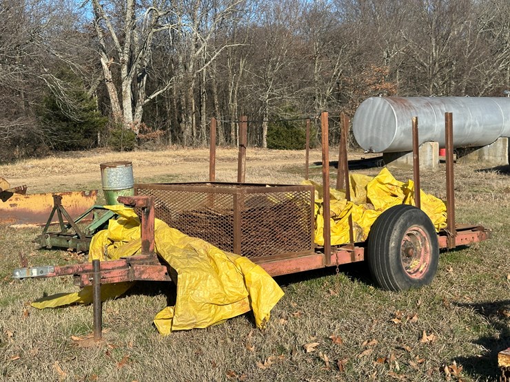 #35852-•-12'-s/a-utility-trailer-only-contents-separate-image-1