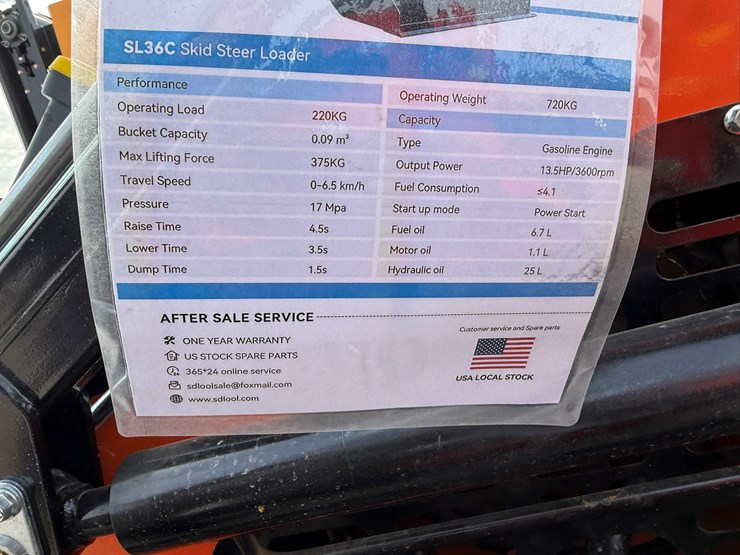 #96-•-unused-sdlool-sl36c-stand-on-tracked-loader-36cj251271-inv#-36230-image-7