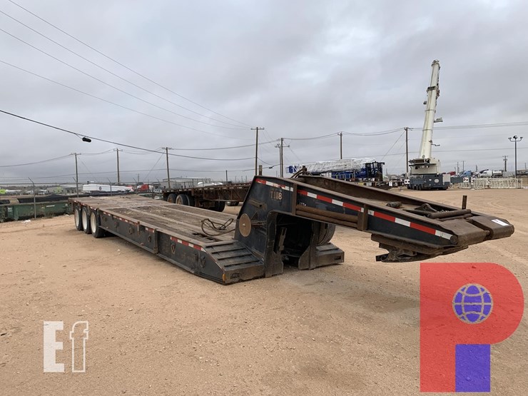 2006-aztec-34-x-96-lowboy-trailer-w/-rolling-tailb-image-2