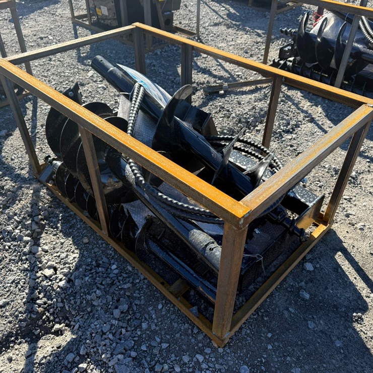 #2015 • Unused Mower King Skid Steer Auger w/(3) Bits SSECAGY25111501CINV# 35722