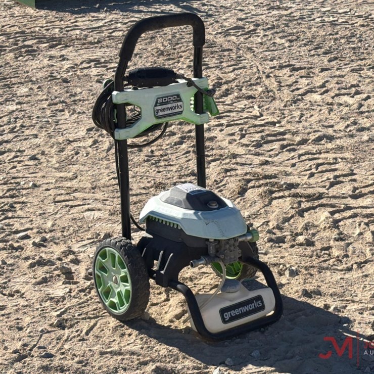GREENWORKS 2,000 PSI ELECTRIC PRESSURE WASHER