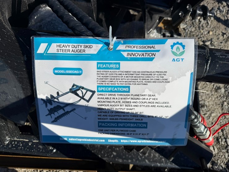 #2016-•-unused-mower-king-skid-steer-auger-w/(3)-bits-ssecagy25111502cinv#-35721-image-5