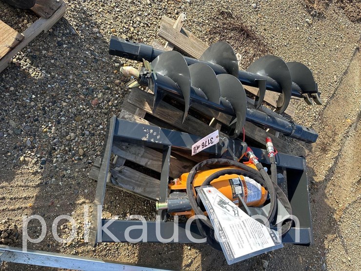 3176---skid-steer-auger-drive-&-bits-image-1