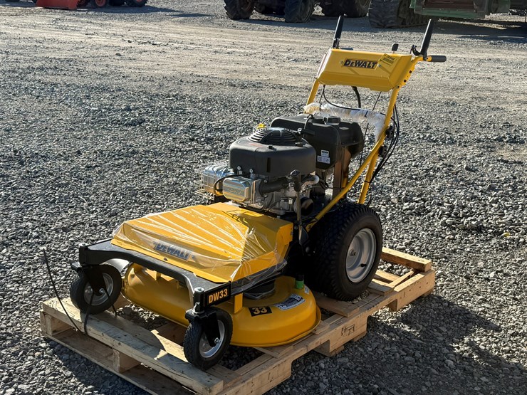 #8-•-unused-dewalt-dw33-33"-walk-behind-lawn-mower-inv#-36546-image-1