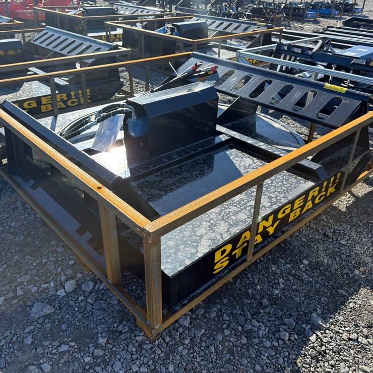 #2043 • Unused Mower King SSRC 6' Skid Steer Brush Cutter SSRC25111505CINV# 35735