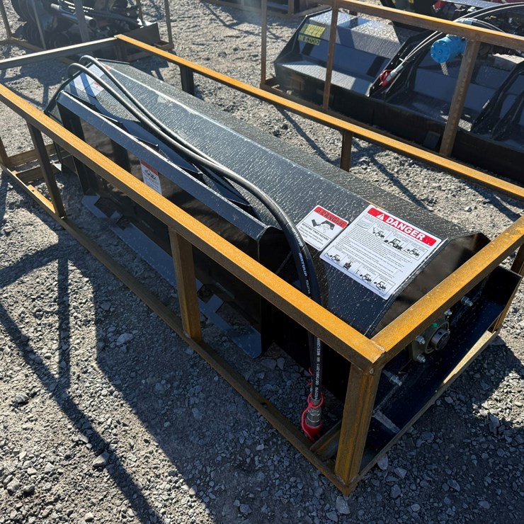 #22772 • Unused Mower King ECSSTR072 68" Skid Steer Rotary Tiller ECSSTRO7225111502D