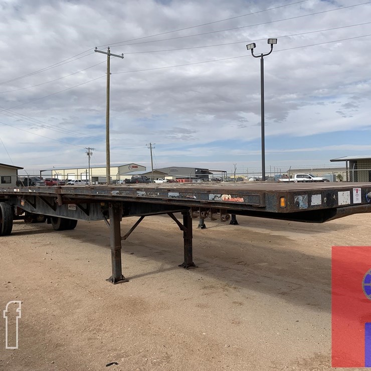 SHOP 48 X 8 T/A FLATBED TRAILER