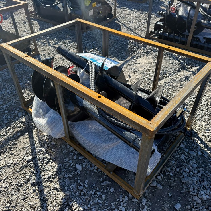#2014 • Unused Mower King Skid Steer Auger w/(3) Bits SSECAGY25111504CINV# 35719