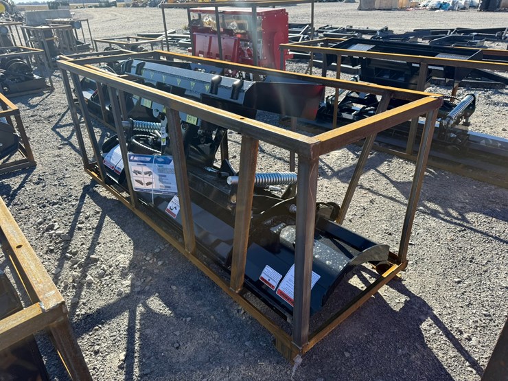 #2027-•-unused-mower-king-spa84-84"-skid-steer-bulldozer-blade-spa8425111501cinv#-35704-image-1