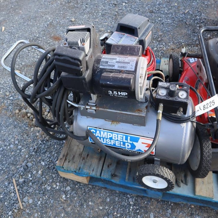 Campbell Hausfeld WL600602AJ Horizontal Compressor 11 Gallon, 3.5HP