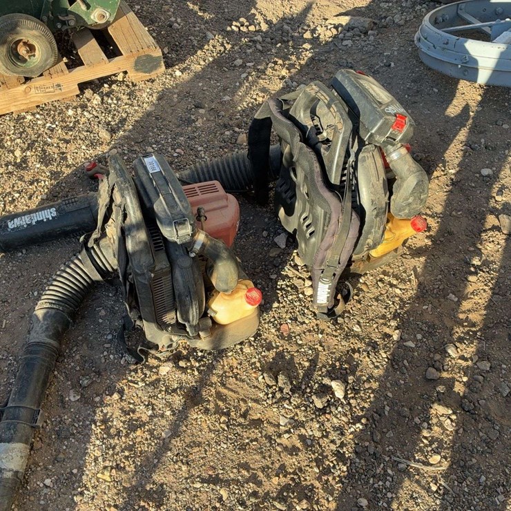 (2) Backpack Blower